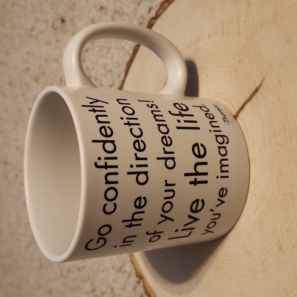 Quotable Mugs Live the Life Thoreau Mug 2002
